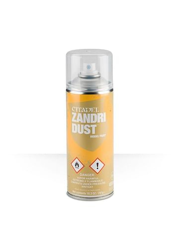 Games-Workshop Spray Citadel Zandri Dust - základní barva, žlutá (sprej)