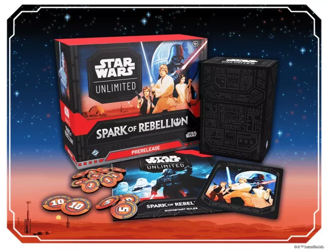 Karetní hra Star Wars: Unlimited - Spark of Rebellion Prerelease Pack