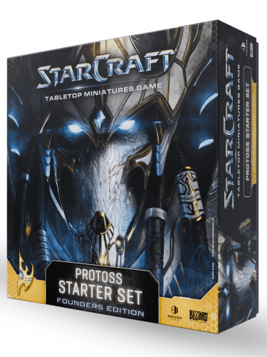 Figurková hra StarCraft - Tabletop Miniature Game - Protoss Starter Set - Founder's Edition