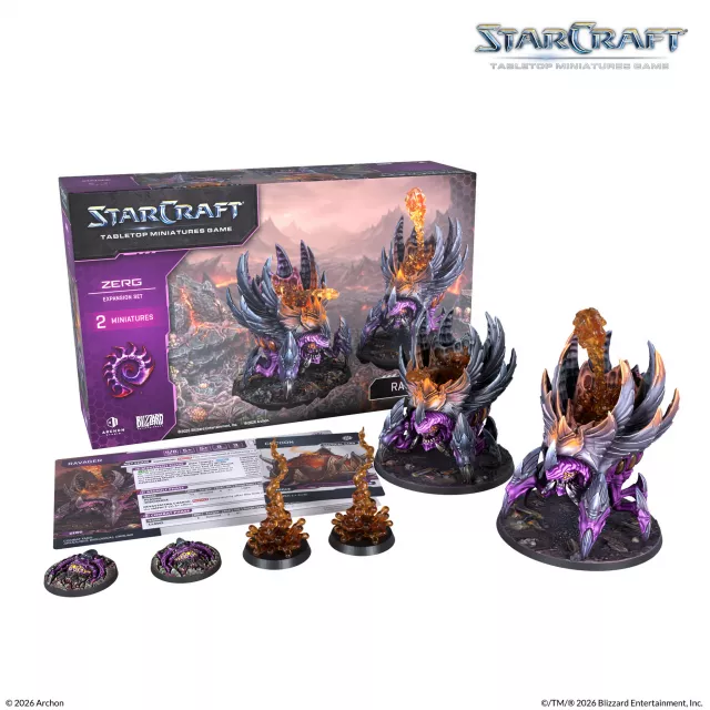 Figurková hra StarCraft - Tabletop Miniature Game - Ravager - Expansion Set (2 figurky) - Desková hra