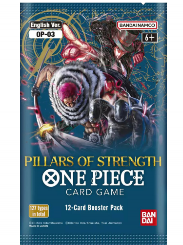 Karetní hra One Piece TCG - Pillars of Strength Booster (12 karet)