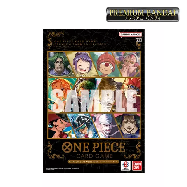 Karetní hra One Piece TCG - Premium Card Collection - Best Selection Vol.6 (booklet + 12 prémiových karet) - Sběratelská karetní hra TCG
