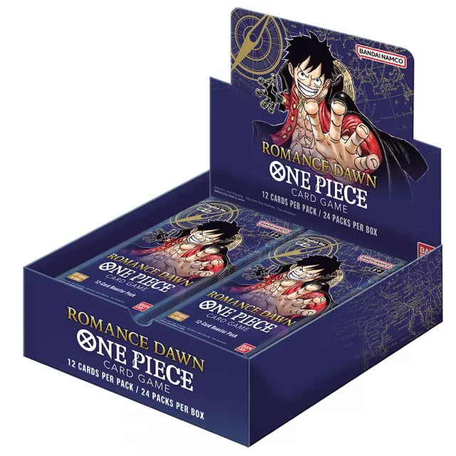 Karetní hra One Piece TCG - Romance Dawn Booster Box (24 boosterů)