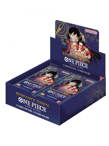 Karetní hra One Piece TCG - Romance Dawn Booster Box (24 boosterů)