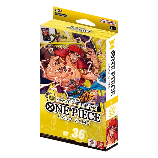 Karetní hra One Piece TCG: Starter Deck - Yellow Eustass - Sběratelská karetní hra TCG