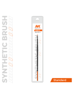 AK Synthetic Brush - Round 0 - kulatý štětec (syntetický)