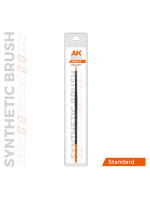 Štětec AK Synthetic Brush - Round 1 - kulatý (syntetický)