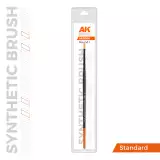 AK Synthetic Brush - Round 1 - kulatý štětec (syntetický) - AK-Interactive