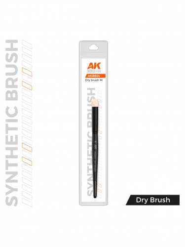AK Synthetic Dry Brush - M - suchý štětec (syntetický)