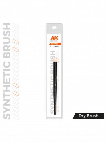 AK Synthetic Dry Brush - S - suchý štětec (syntetický)