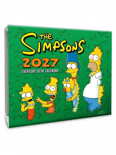 Kalendář The Simpsons 2027 (stolní)