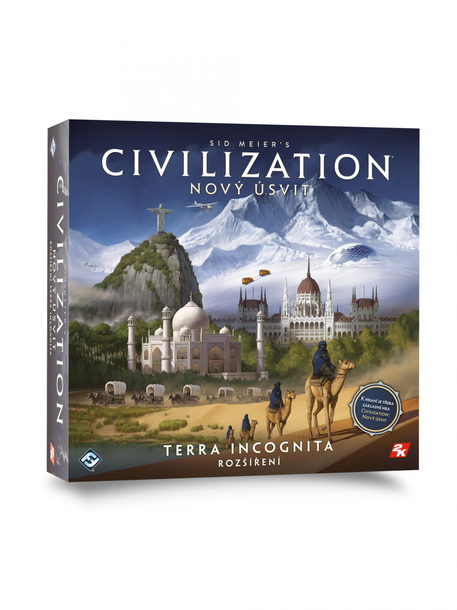 Blackfire Desková hra Civilization: Nový úsvit - Terra Incognita (rozšíření)