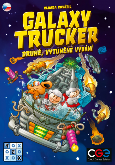 Desková hra Galaxy Trucker: Druhé, vytuněné vydání