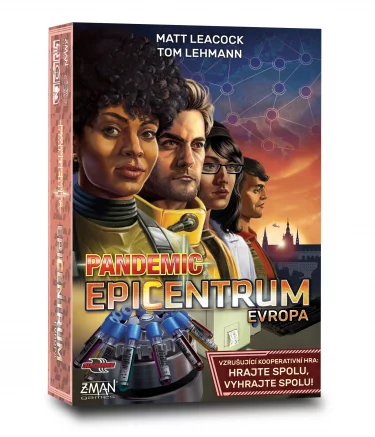 Desková hra Pandemic: Epicentrum – Evropa