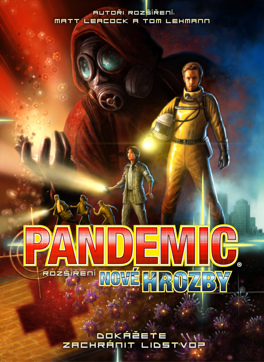 Blackfire Desková hra Pandemic: Nové hrozby (rozšíření)