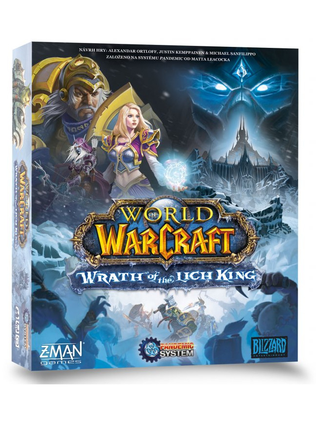 Blackfire Desková hra Pandemic World of Warcraft: Wrath of the Lich King CZ
