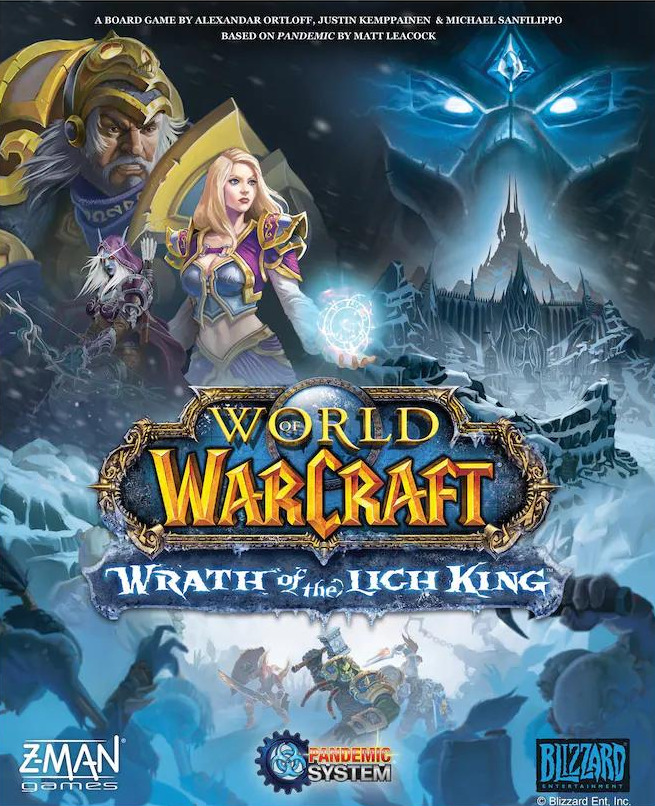 Blackfire Desková hra Pandemic World of Warcraft: Wrath of the Lich King EN