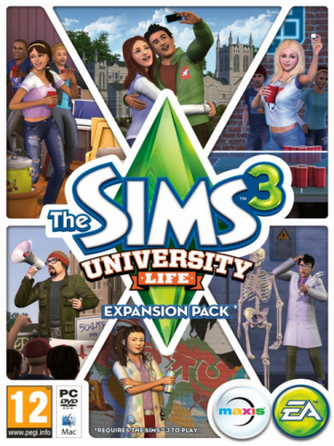 The Sims 3: Studentský život [EN obal] (PC)