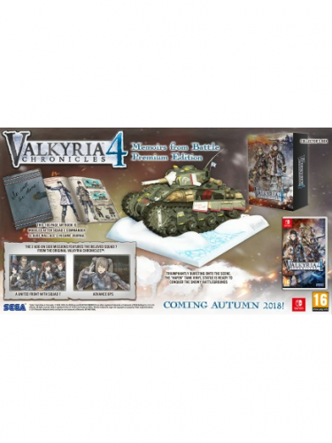 Valkyria Chronicles 4 - Memoirs from Battle Premium Edition (SWITCH)