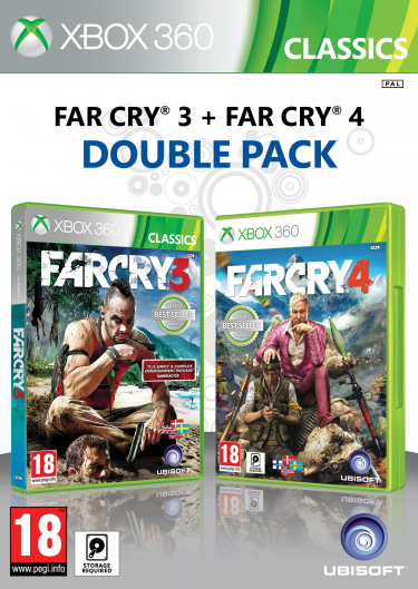 Doublepack - Far Cry 3 a Far Cry 4 (X360)