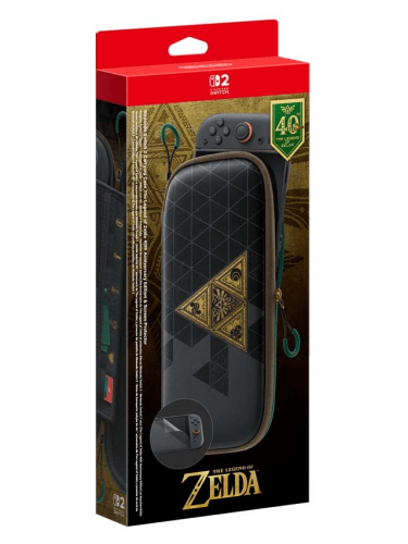 Luxusní cestovní pouzdro pro Nintendo Switch 2 - The Legend of Zelda 40th Anniversary Edition (SWITCH)