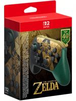 Ovladač Nintendo Switch 2 Pro Controller - The Legend of Zelda 40th Anniversary Edition
