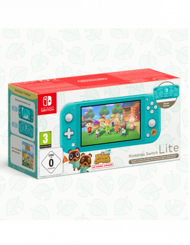 Konzole Nintendo Switch Lite - Turquoise + Animal Crossing: New Horizons  SWITCH
