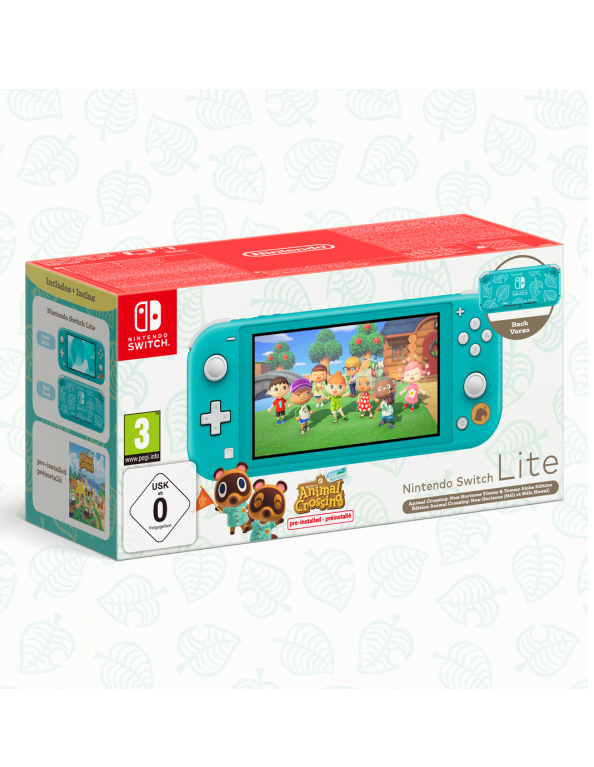Konzole Nintendo Switch Lite - Turquoise + Animal Crossing: New Horiz