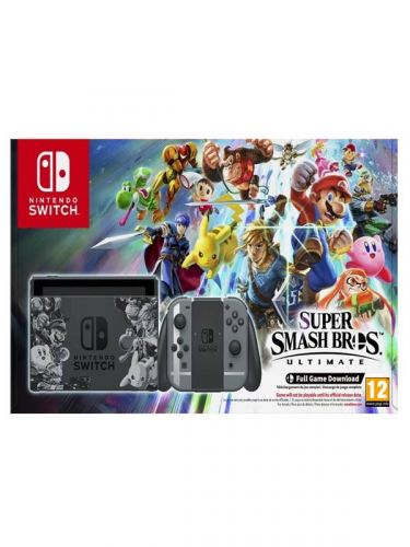 Konzole Nintendo Switch + Super Smash Bros. Ultimate - Special Edition (SWITCH)