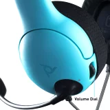 Drátová sluchátka LVL40 Stereo Headset (Blue/Red)