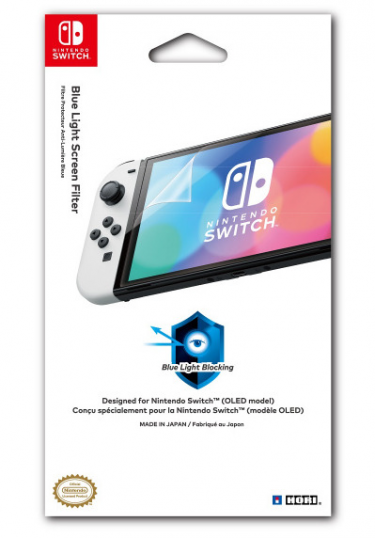 Ochranná fólie pro Nintendo Switch OLED model - Blue Light Screen Filter (SWITCH)