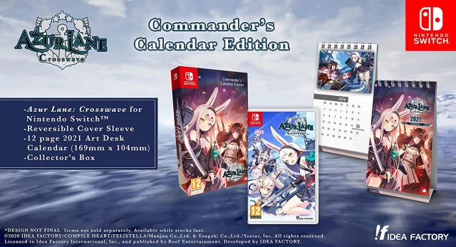Azur Lane: Crosswave - Commander's Calendar Edition (SWITCH)