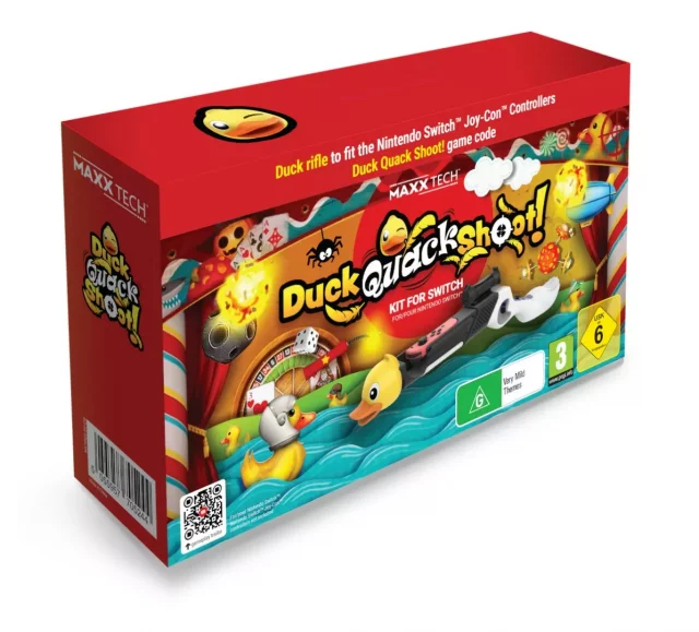 Duck, Quack, Shoot! Kit - Hra + příslušenství (SWITCH)