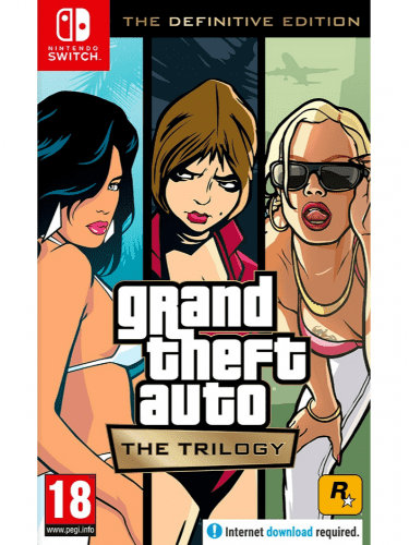 Grand Theft Auto: The Trilogy – The Definitive Edition BAZAR (SWITCH)
