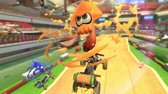Konzole Nintendo Switch + Mario Kart 8 Deluxe - Herní konzole