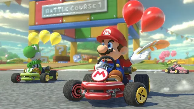 Konzole Nintendo Switch + Mario Kart 8 Deluxe - Herní konzole