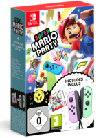 Super Mario Party + ovladače Joy-Con (Pastel Purple/Green)