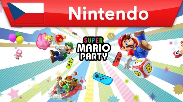 Super Mario Party Launch Trailer CZ