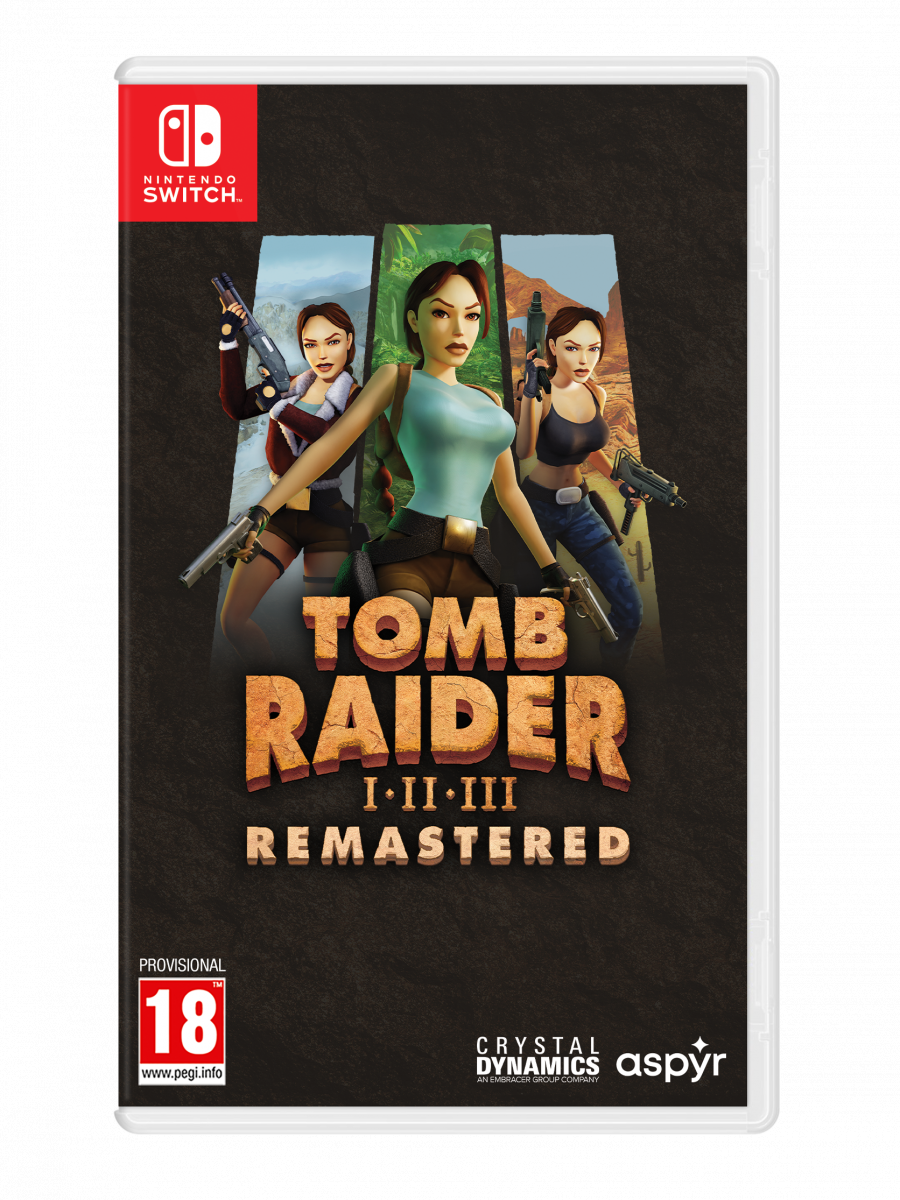 Tomb Raider I-III Remastered Starring Lara Croft (SWITCH)