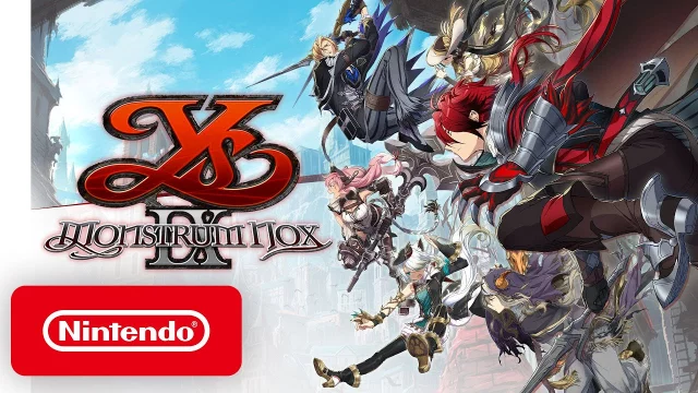 Ys IX: Monstrum Nox - Announcement Trailer - Nintendo Switch
