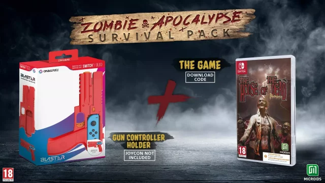 Zombie Apocalypse Survival Pack (The House of the Dead: Remake + držák na ovladač) (SWITCH)