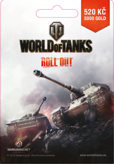 World of Tanks - 5000 GOLD (DIGITAL)