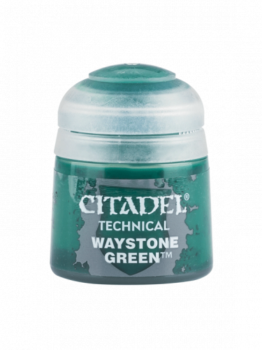 Citadel Technical Paint (Waystone Green) - texturová barva, zelená
