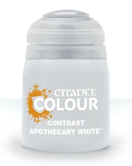 Games-Workshop Citadel Contrast Paint (Apothecary White) - kontrastní barva - bílá