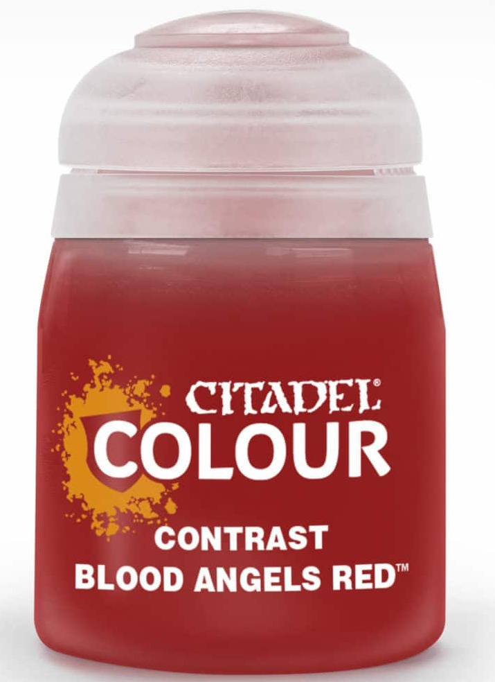Games-Workshop Citadel Contrast Paint (Blood Angels Red) - kontrastní barva - červená