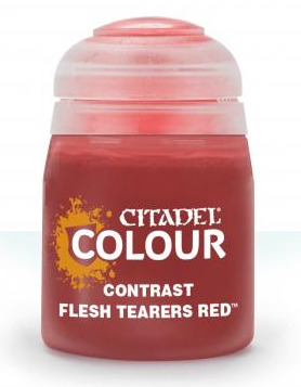 Games-Workshop Citadel Contrast Paint (Flesh Tearers Red) - kontrastní barva - červená