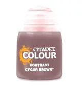 Citadel Contrast Paint (Cygor Brown) - kontrastní barva - hnědá