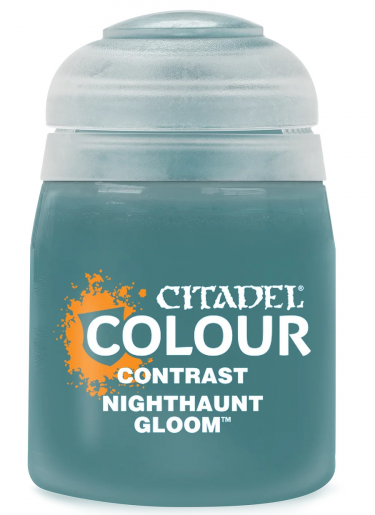 Citadel Contrast Paint (Nighthaunt Gloom) - kontrastní barva - modrá 2022