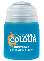 Citadel Contrast Paint (Asurmen Blue) - kontrastní barva - modrá