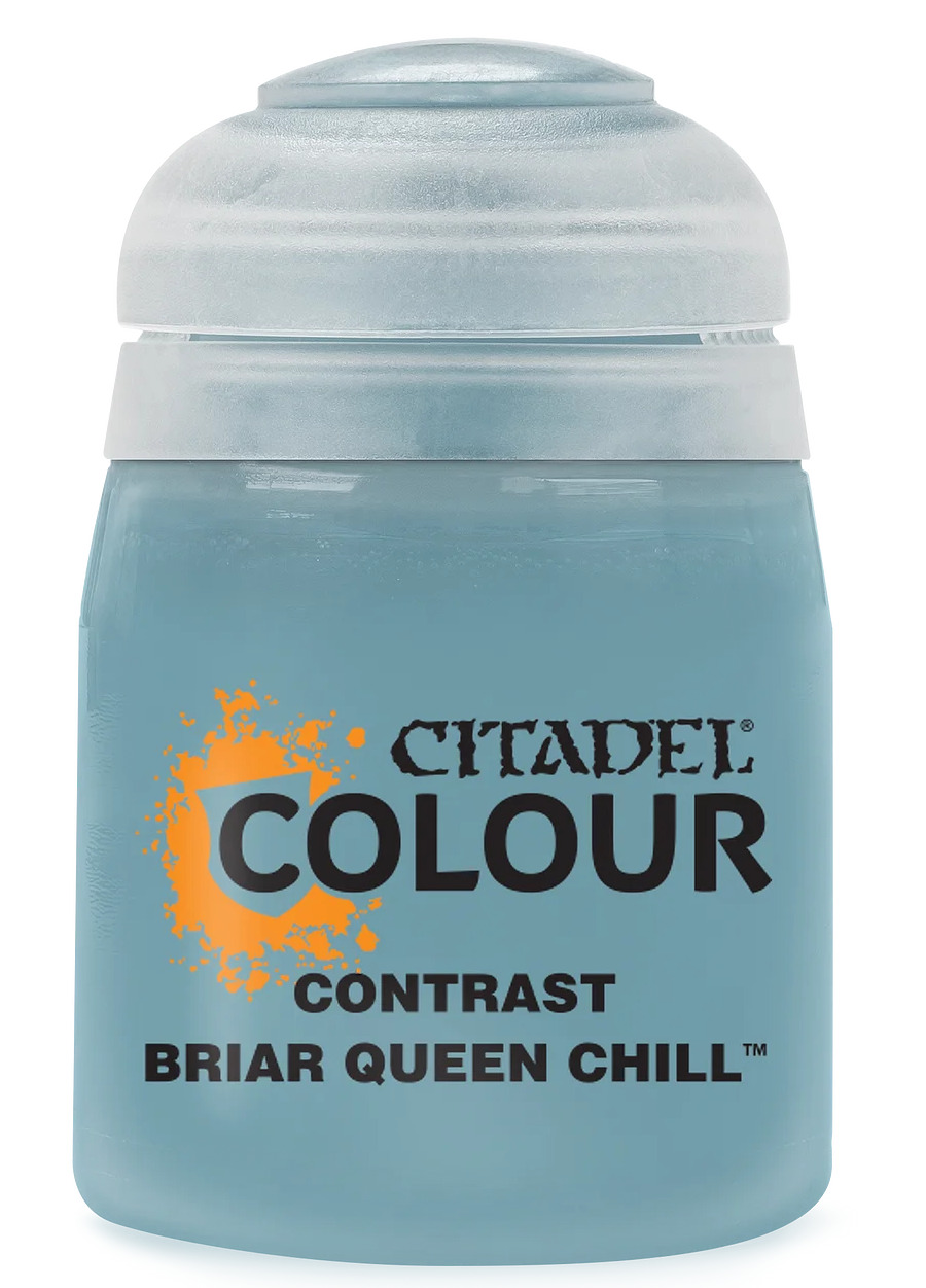 Games-Workshop Citadel Contrast Paint (Briar Queen Chill) - kontrastní barva - modrá